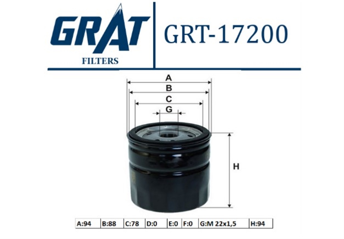 YEDEK PARÇAYAG FILTRESI  FORD  CONNECT 1.8TDCI 02- TRANSIT 15 92-00 FOCUS 1.8TDCI 98-05 4M5Q 6714 BA -GRT-17200GRATGRT-17200