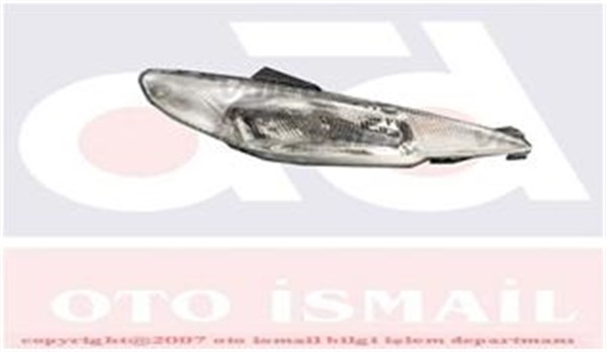 206FAR SİNYAL SOL ÇİZGİLİ P206 98-03 ELEKTRİKLİ H4 VALEO 087273VALEOVALEO 087273