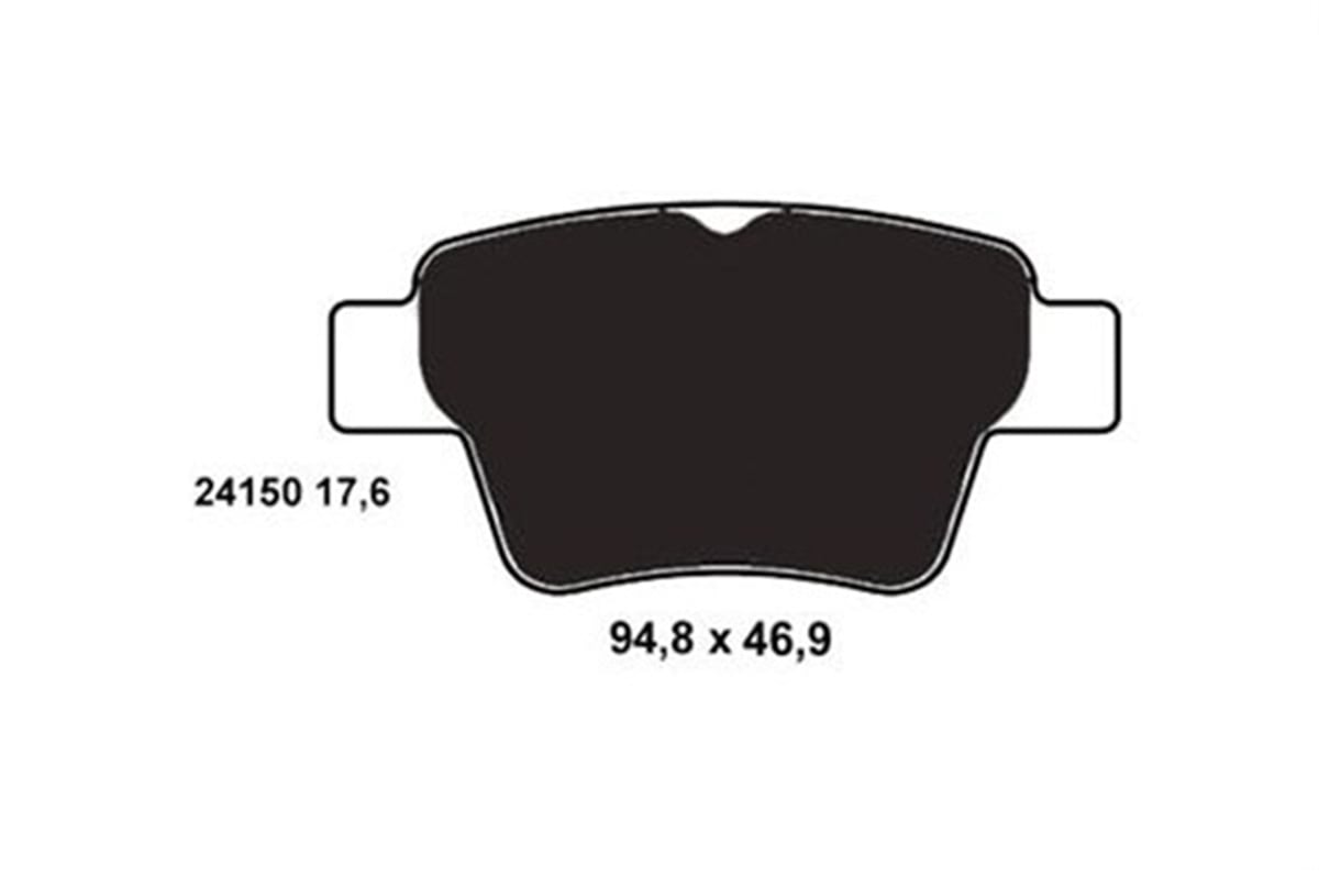 307ARKA BALATA P307 00 307 SW 02 307 CC 03 207 06 C4 04 08 KÜÇÜK TİP MARELLI 323700005400MARELLIMARELLI 323700005400