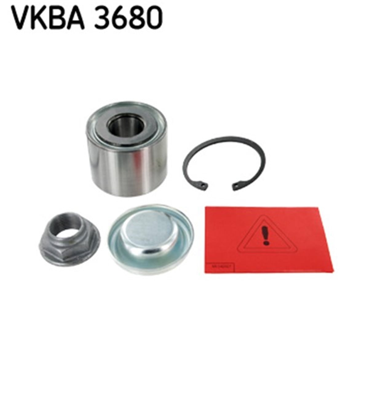 307ARKA TEKER KİTİ P307 1.4HDI-1.4 16V-1.6HDI-2.0 16V 00- C4 1.4 16V-1.6 16V-2.0 16V.1.6HDI 04- SKF VKBA3680SKFSKF VKBA3680