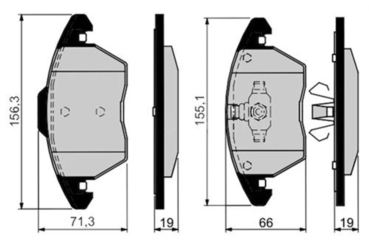 307ÖN BALATA P307 10-03 207 1.6 07 308 07 3008 09 C4 04 MARELLI 323700016300MARELLIMARELLI 323700016300