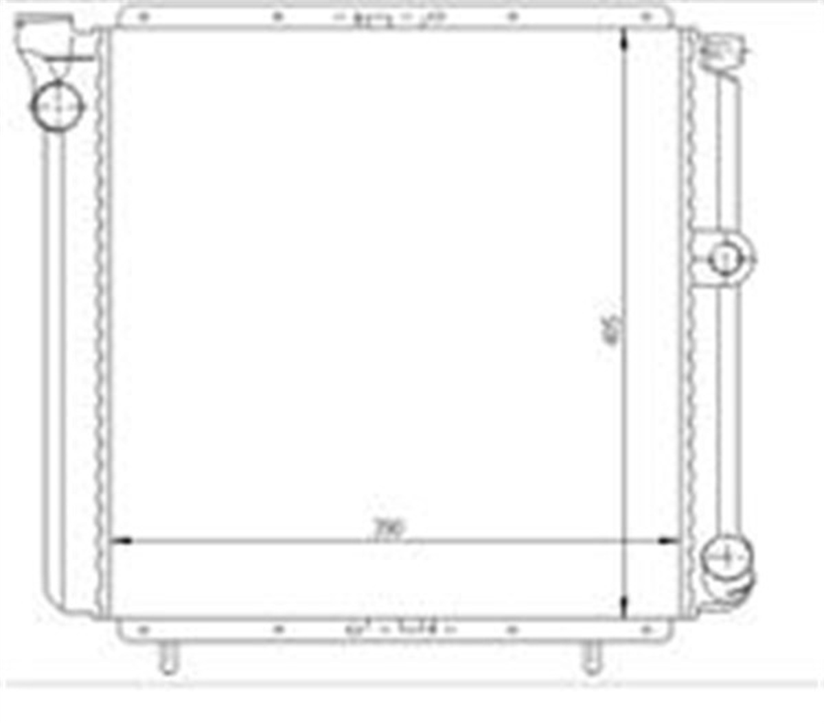 9RADYATOR EXP-R9-R11 360X370X18 ALEMİNYUM ORIS MRN002ORISORIS MRN002