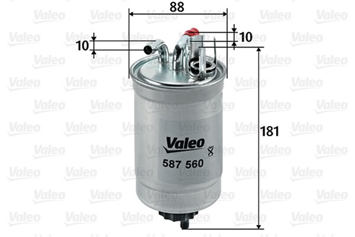 A2YAKIT FİLTRESİ MAZOT AUDI A2 1.4 TDI-1.2 TDI VALEO 587560VALEOVALEO 587560