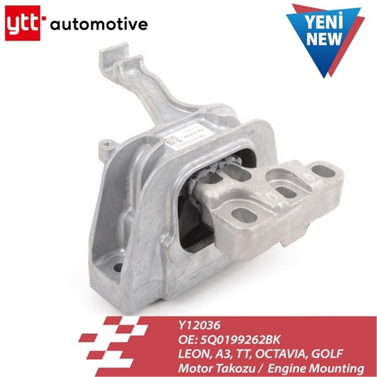 A3MOTOR TAKOZU A3 1.8 TFSI 16V-2.0 TDI 16V 12-- YTT 12036YTTYTT 12036
