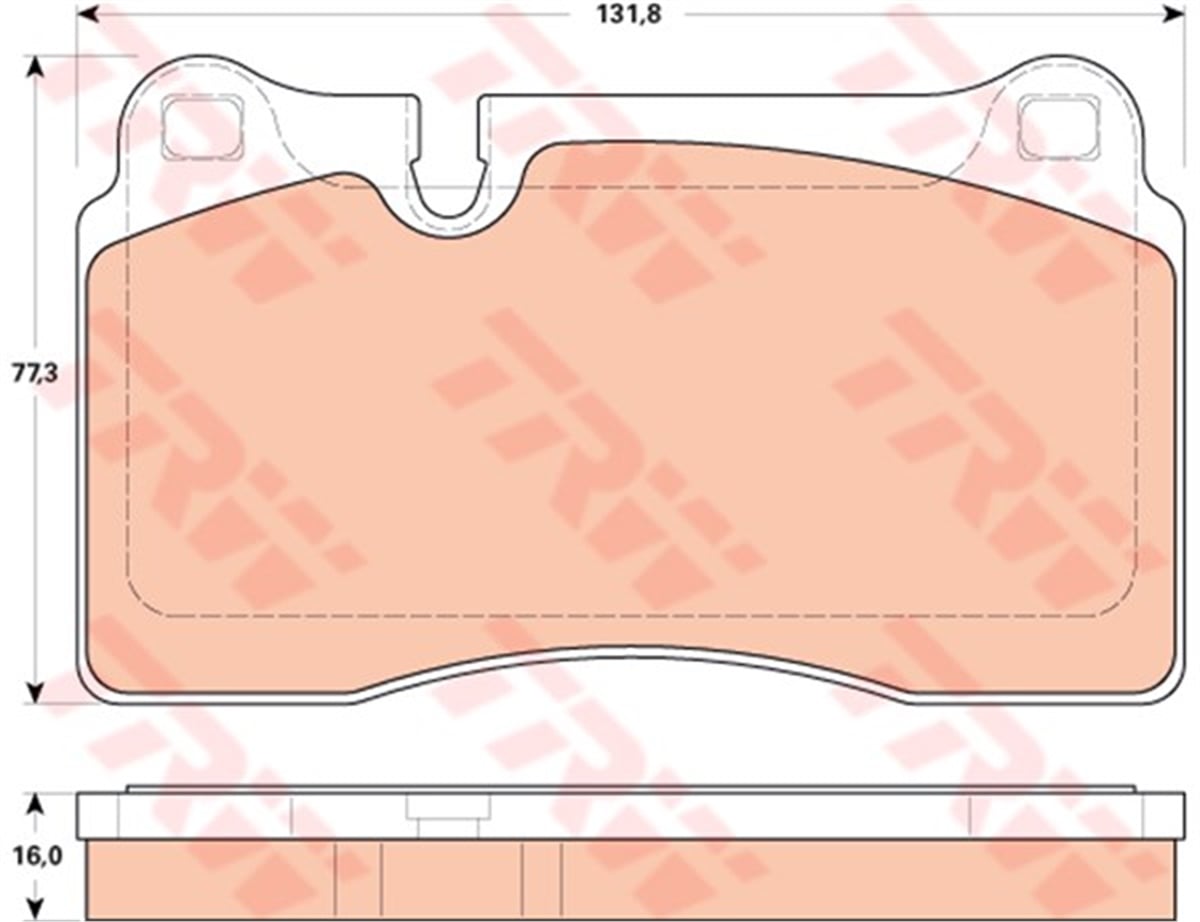 A3ÖN BALATA AUDI TT 2.5 TFSI QUATTRO 09 A3 SPORTBACK RS3 2011 LEON CUPRA 13 TRW GDB1912TRWTRW GDB1912