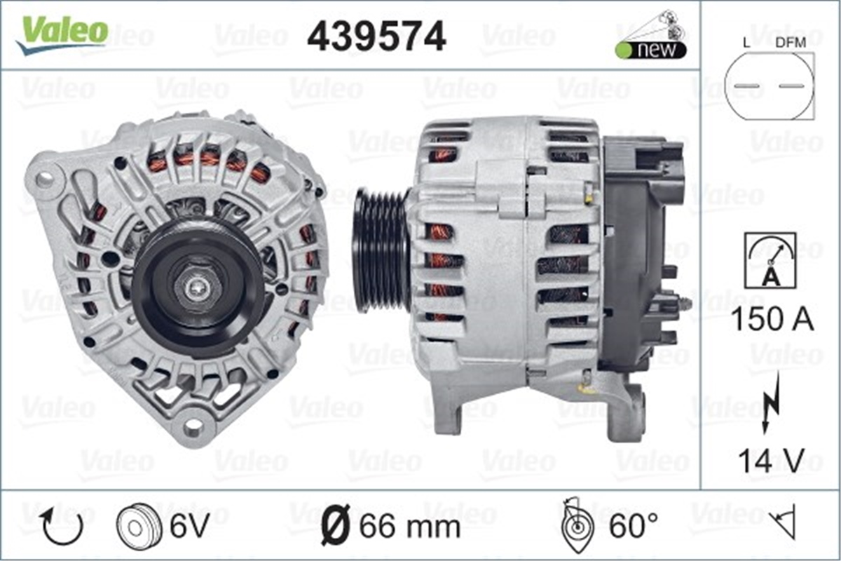 A4ALTERNATÖR AUDI A4 VALEO 439574VALEOVALEO 439574