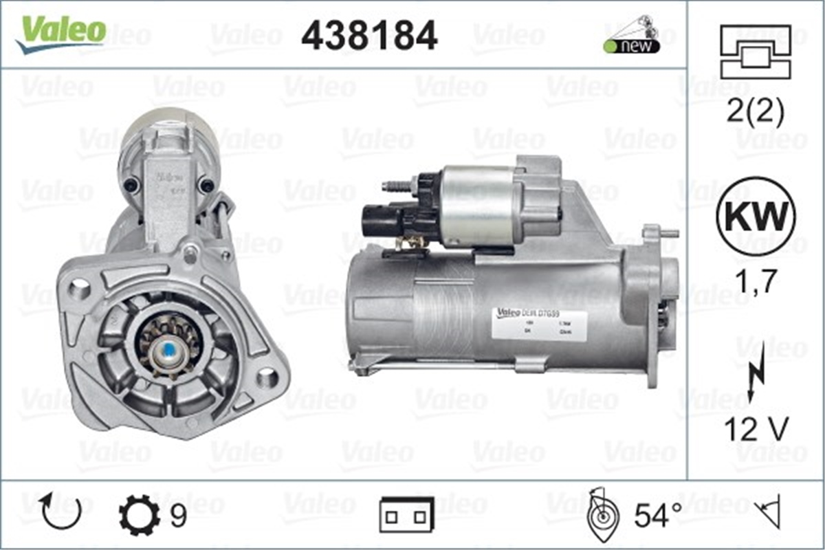 A4MARŞ MOTORU AUDI A4 VALEO 438184VALEOVALEO 438184