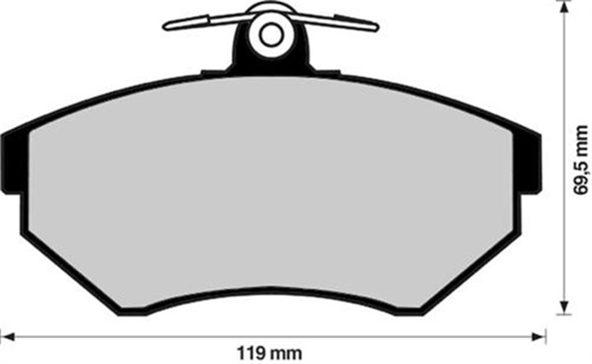 A4ÖN BALATA PASSAT 1.6-1.8 1.9TDİ 2.3 10.96-11.00 AUDI A4 1.6-1.8-1.9 TDI 1.95-11.00 MARELLI 323700014000MARELLIMARELLI 323700014000