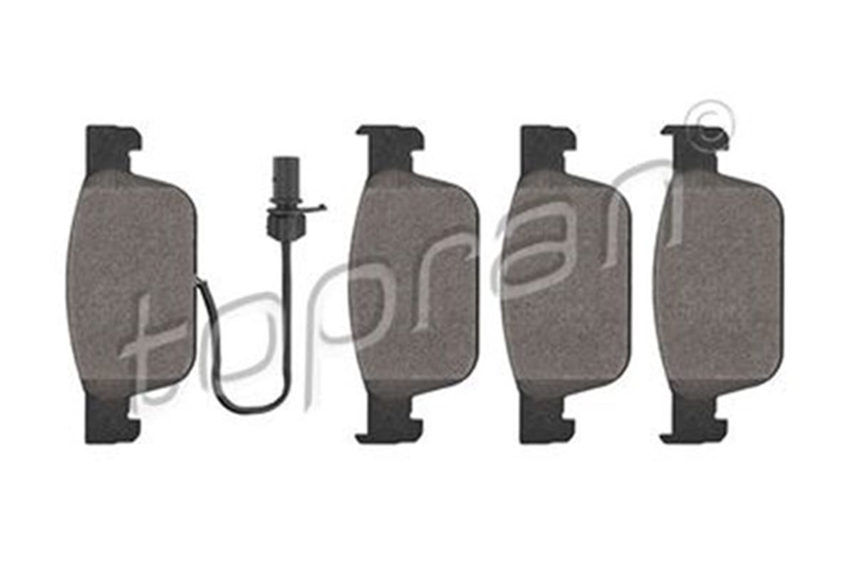 A4ÖN FREN BALATA AUDI A4-A5 2014 155.2X63.8X17 KULLAKLI TOPRAN 624501755TOPRANTOPRAN 624501755