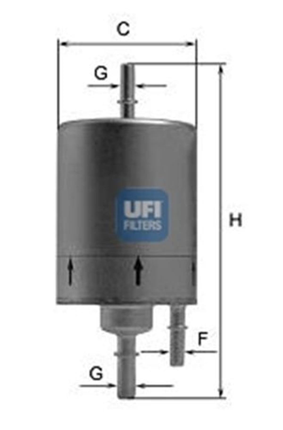 A4YAKIT FİLTRESİ AUDI A4 1.8T 02-04 - A6 2.4-3.0 04-06 - A8 6.0 03-10 OE UFI 3183000UFIUFI 3183000