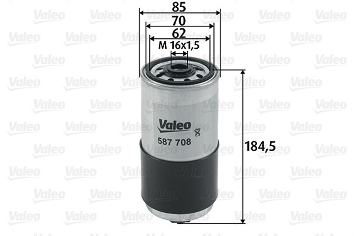 A4YAKIT FİLTRESİ MAZOT AUDI A4 1.9 TDI-VOLKSWAGEN PASSAT 1.9 VALEO 587708VALEOVALEO 587708