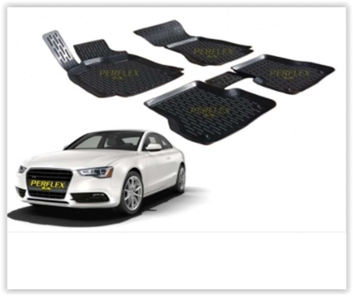 A5PERFLEX 3D X-MAT HAVUZLU PASPAS ÇEŞİTLERİ SİYAH AUDI A5 2007-2016 3D X-MAT 5 PCS PERFLEX PXM-AU25PERFLEXPERFLEX PXM-AU25