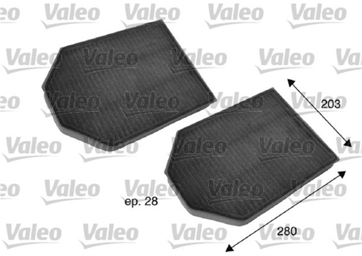 A8POLEN FİLTRESİ 2 Lİ TK AUDI A8 CA VALEO 698791VALEOVALEO 698791