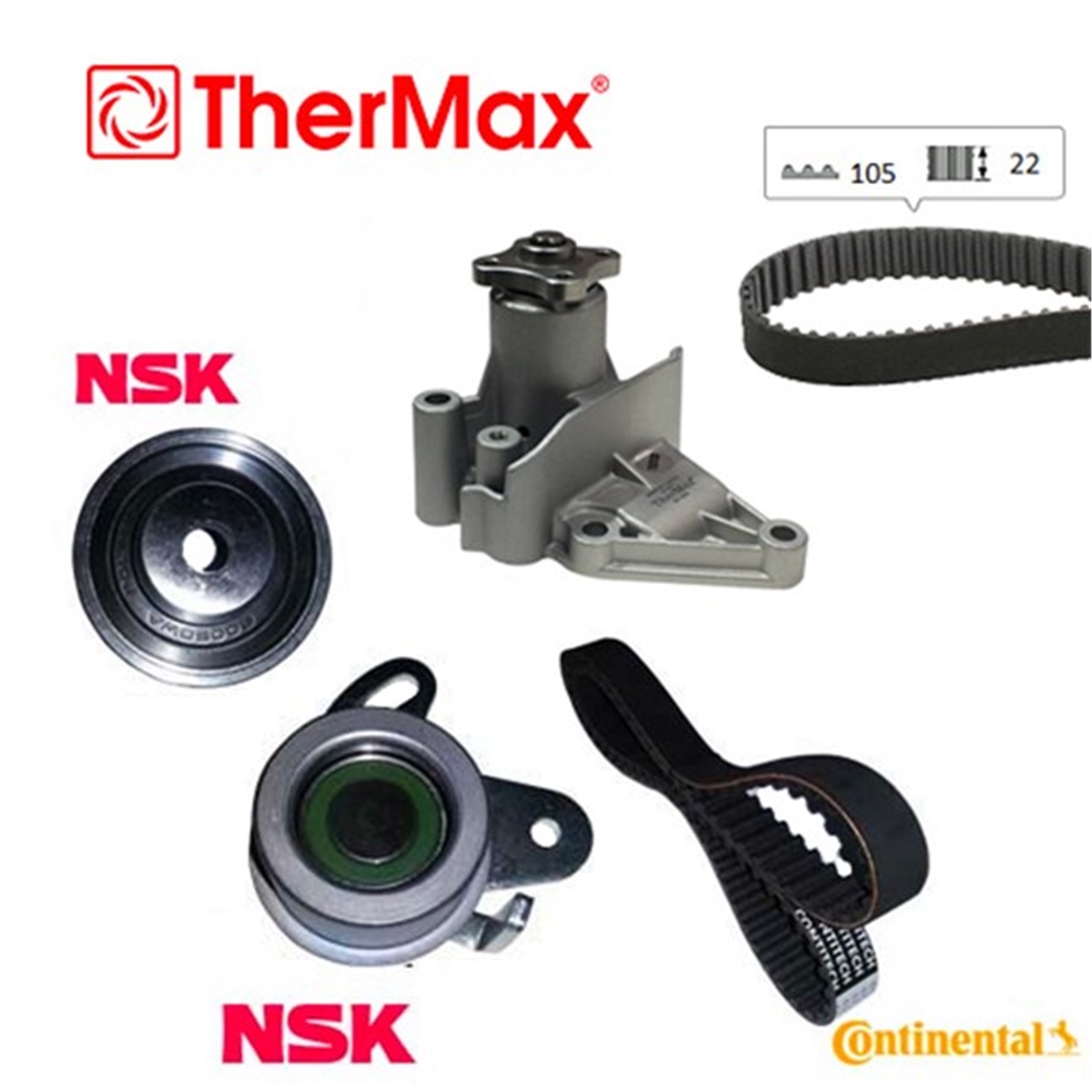 ACCENTDEVİRDAİMLİ EKSANTRİK GERGİ KİTİ ACCENT ERA 1.4-1.6-16V-COUPE 1.6İ 16V-ELANTRA 1.6-GETZ 1.6 THERMAX T15.220THERMAXTHERMAX T15.220