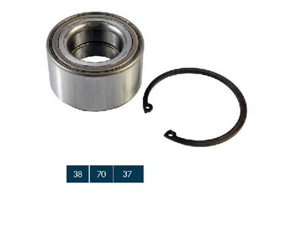 ACCENTÖN TEKER RULMANI ACCENT 00-06 -ERA 07-11 -GETZ-ATOS-ELANTRA 96-00 SEGMANLI 38X70X37 OPTIMAL 951962XSOPTIMALOPTIMAL 951962XS