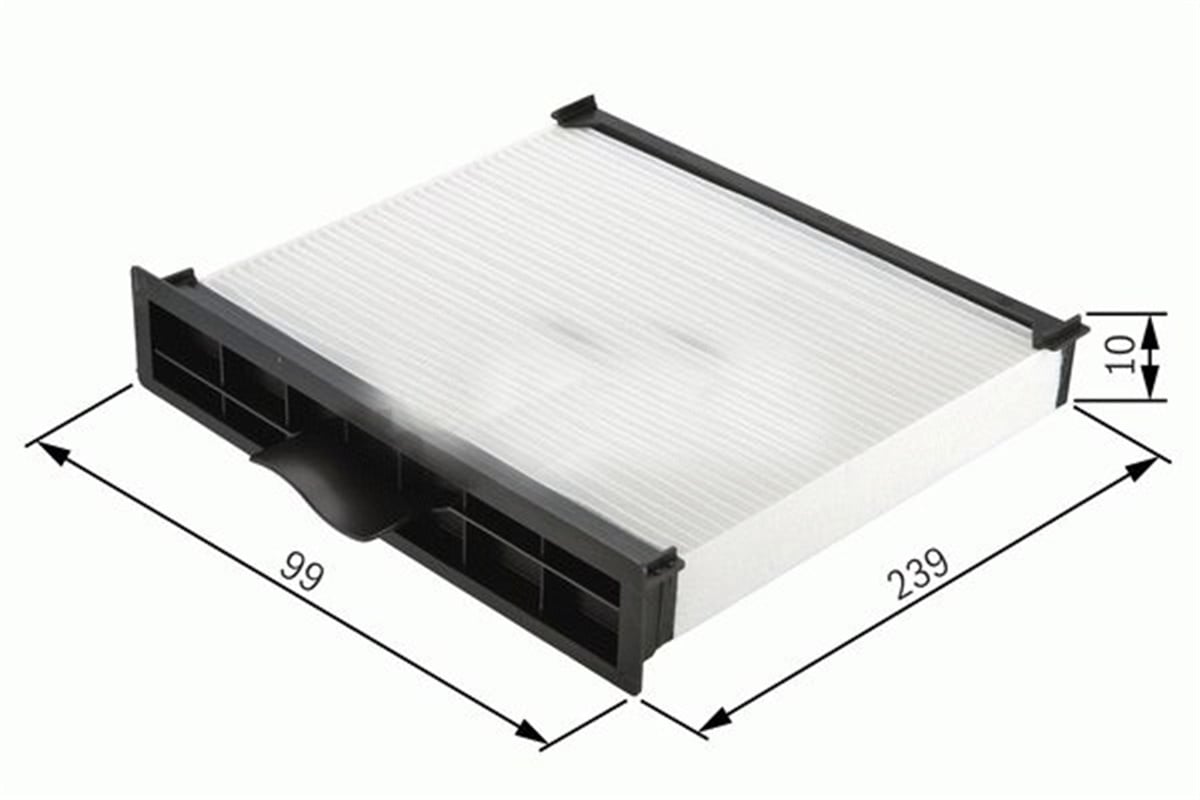ACCENTPOLEN FİLTRESİ ACCENT II 1.3-1.5CRDI-1.6 00-05 - GETZ 1.1-1.3-1.5CRDI-1.6 02- SARDES SC583-2SARDESSARDES SC583-2