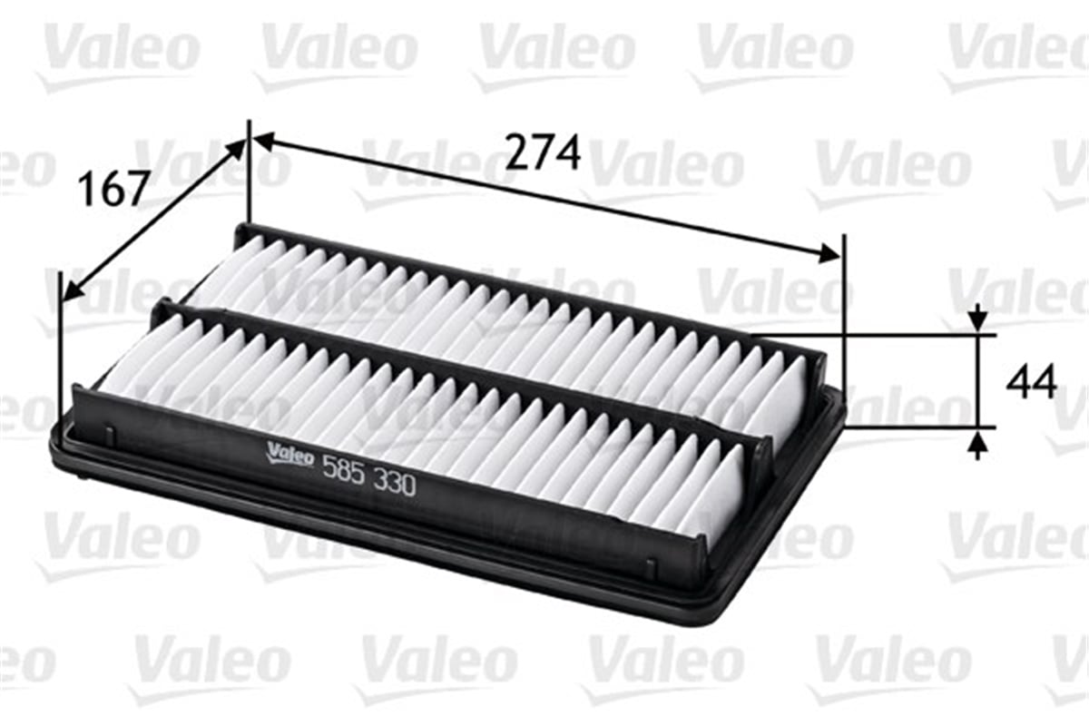 ACCORDHAVA FİLTRESİ HONDA ACCORD VII 1.6İ.1.8İ-2.0İ VALEO 585330VALEOVALEO 585330