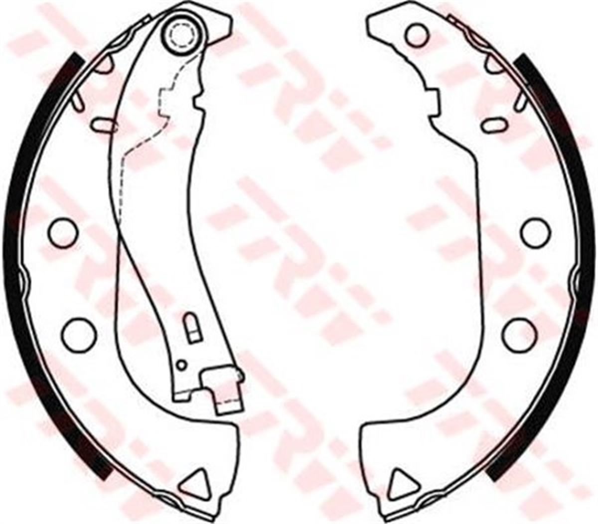 ALBEAARKA PABUÇ BALATA PALIO 01 ALBEA 01 STRADA 05 228X42 TRW GS8484TRWTRW GS8484