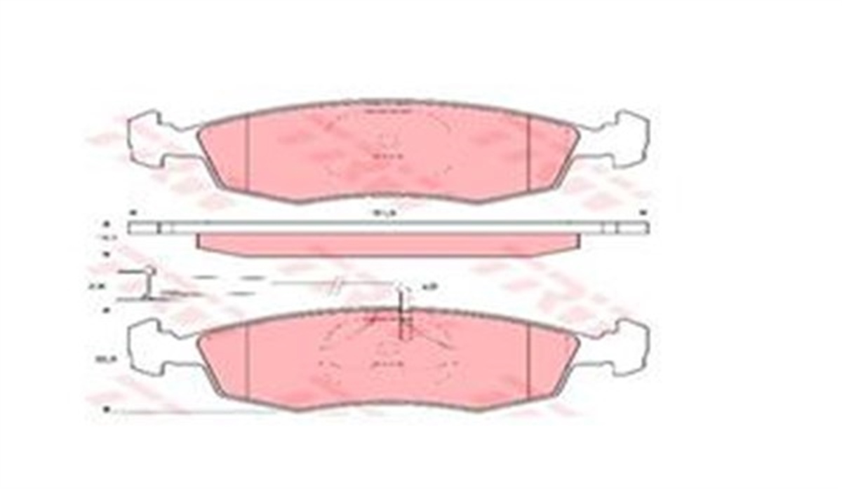 ALBEAÖN BALATA PALIO WEEKEND 96 ALBEA 01 DOBLO 00 FİŞLİ TRW GDB1341TRWTRW GDB1341