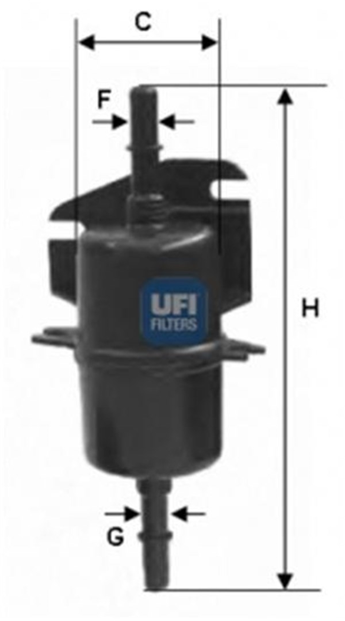 ALBEAYAKIT FİLTRESİ ALBEA 98-PALIO 96- 1.2-1.4-1.5-1.6-1.6 16V UFI 3174000UFIUFI 3174000