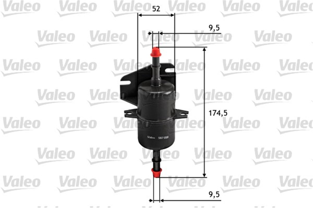 ALBEAYAKIT FİLTRESİ BENZİN FIAT PALIO 1.0-1.2-1.5-1.4-1.6-ALBEA 1.0-1.2-1.5-1.4-1.6 VALEO 587018VALEOVALEO 587018