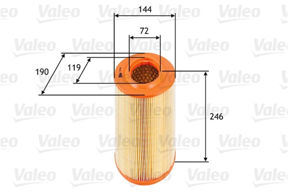 ALFA ROMEOHAVA FİLTRESİ ALFA ROMEO ALFA 159 VALEO 585669VALEOVALEO 585669