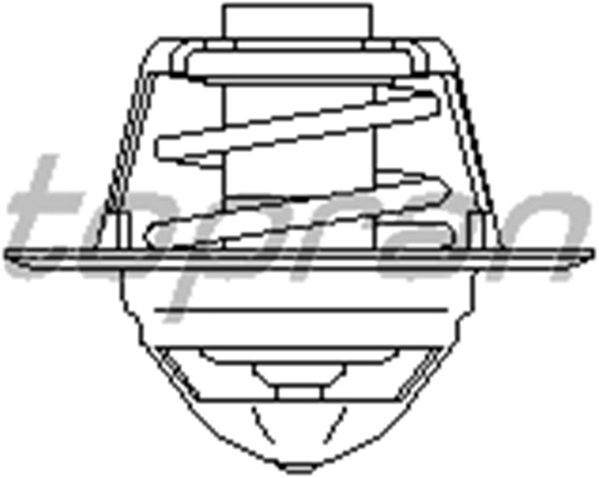 ALTEATERMOSTAT GOLF V-VI-PLUS-JETTA III-PASSAT-SCIROCCO-TIGUAN-A3-A4-A6-ALTEA-LEON-TOLEDO 2.0TDI 87C TOPRAN 110356885TOPRANTOPRAN 110356885