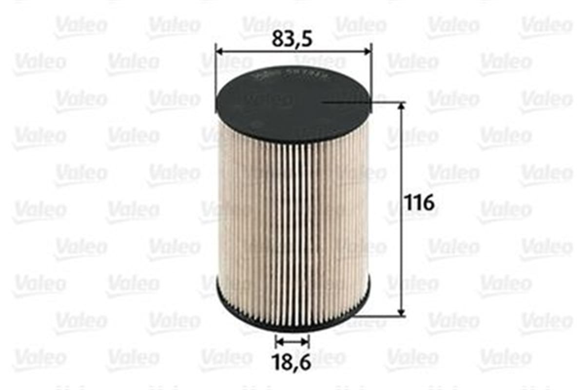 ALTEAYAKIT FİLTRESİ CADDY III-GOLF V-JETTA III-OCTAVIA-TOLEDO III-LEON-ALTEA-A3 1.9TDI-2.0TDI VALEO 587919VALEOVALEO 587919