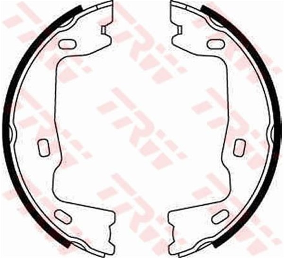 ASTRAARKA PABUÇ BALATA VECTRA A 88-95 VECTRA B 95-03 OMEGA 91-97 ASTRA F 91-98 160X25 TRW GS8223TRWTRW GS8223