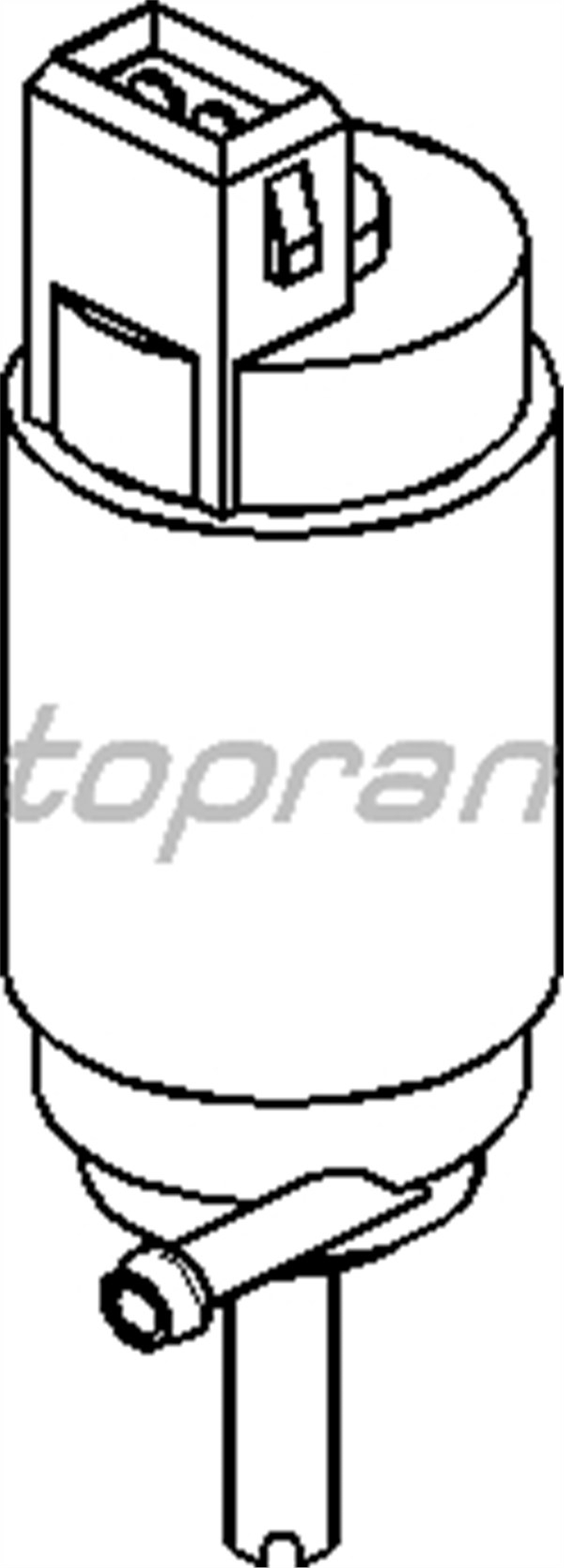 ASTRACAM SU FİSKİYE POMPASI TEKLİ ASTRA G-CORSA C-VECTRA B-C-GOLF III-IV-CADDY II-POLO-PASSAT TOPRAN 103158755TOPRANTOPRAN 103158755