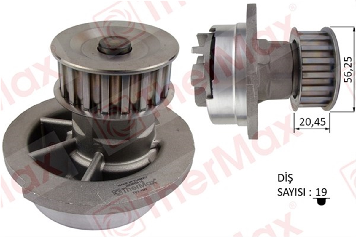 ASTRADEVİRDAİM ASTRA F-VECTRA A-CORSA A-B-COMBO 94-01 1.2-1.4-1.6 PA442 T THERMAX T01.160THERMAXTHERMAX T01.160