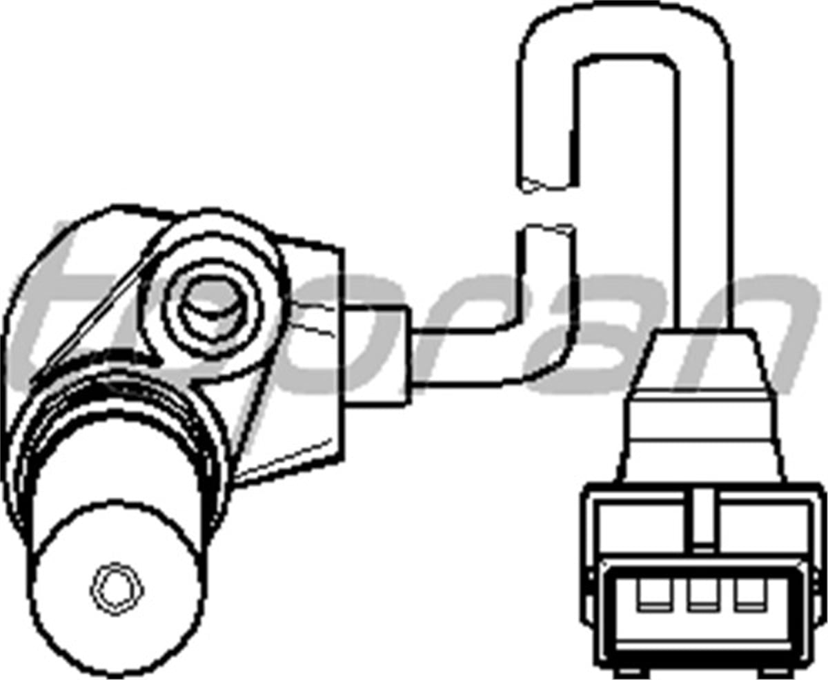 ASTRAKRANK MİL SENSÖRÜ ASTRA F-KADETT-OMEGA A-VECTRA A 1.8-2.0 16V TOPRAN 205887755TOPRANTOPRAN 205887755