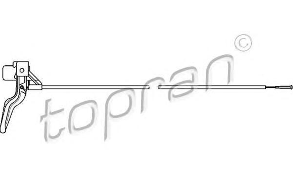 ASTRAMOTOR KAPUT AÇMA TELİ VECTRA-A-ASTRA F TOPRAN 206218585TOPRANTOPRAN 206218585