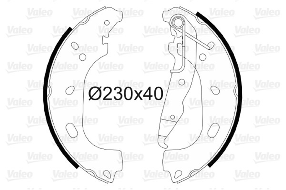ASTRAPABUÇLU FREN BALATASI OPEL ASTRA H 3-2004 11-2011 VALEO 564103VALEOVALEO 564103