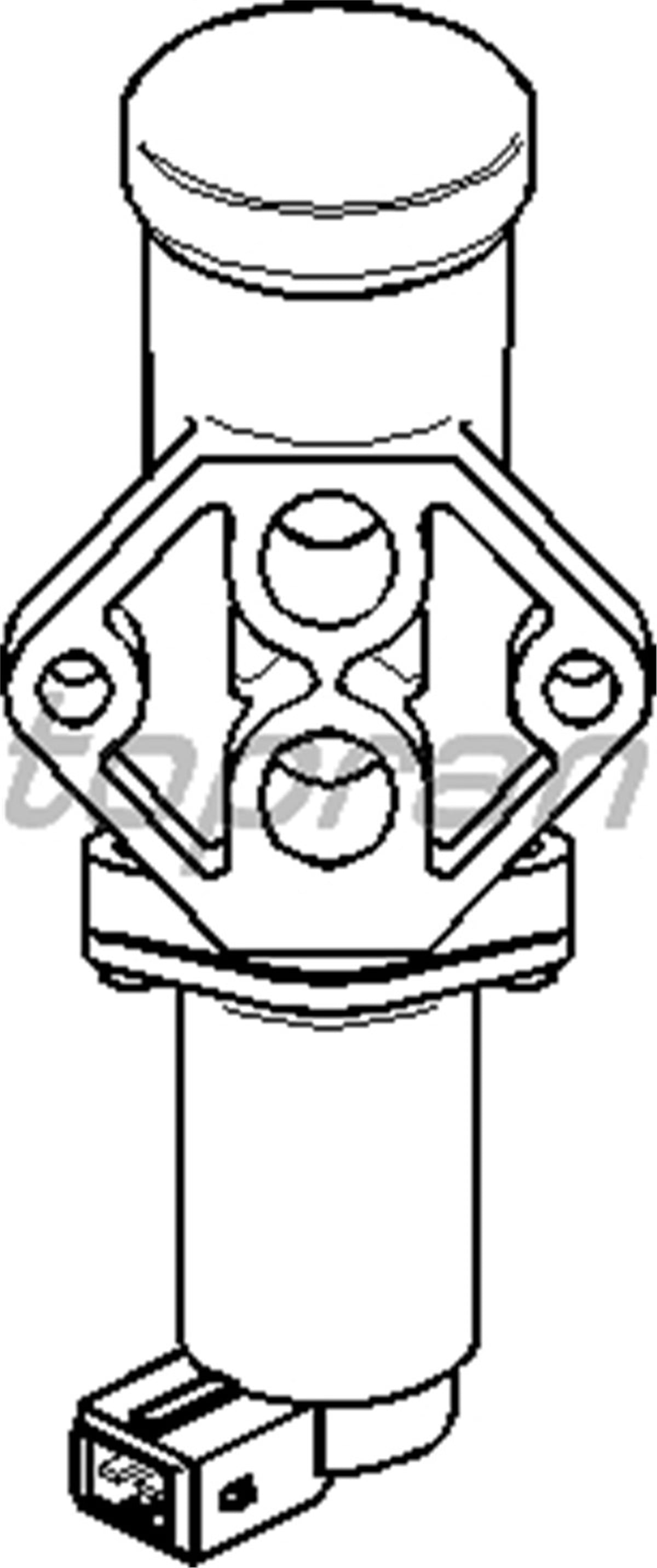 ASTRAROLANTİ AYAR VALFİ ASTRA F G-VECTRA A-B 1.8 2.0 TOPRAN 205636755TOPRANTOPRAN 205636755
