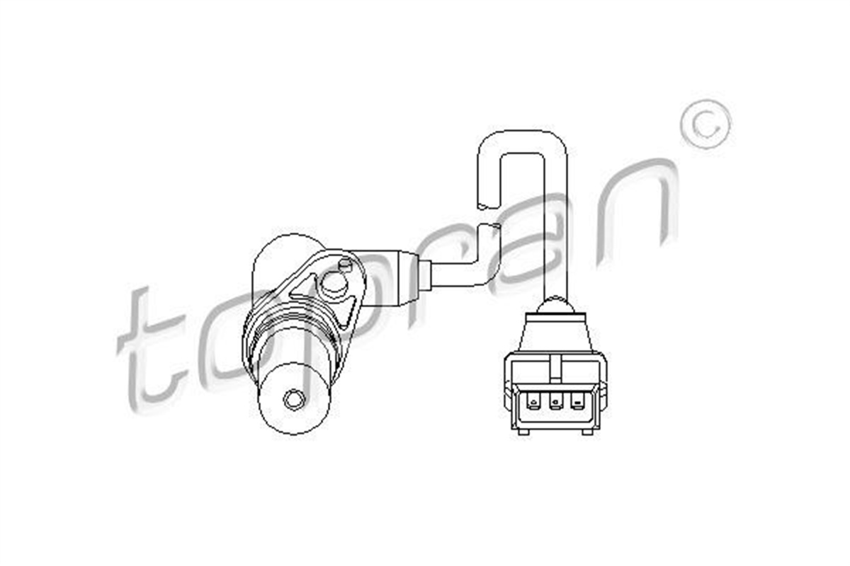 ASTRASENSÖR KRANK MİLİ POZİSYON OPEL ASTRA F C18XEL-X18XEL-X20XEV - OMEGA B 2.0 16V X20XEV - VECTRA A TOPRAN 205680755TOPRANTOPRAN 205680755