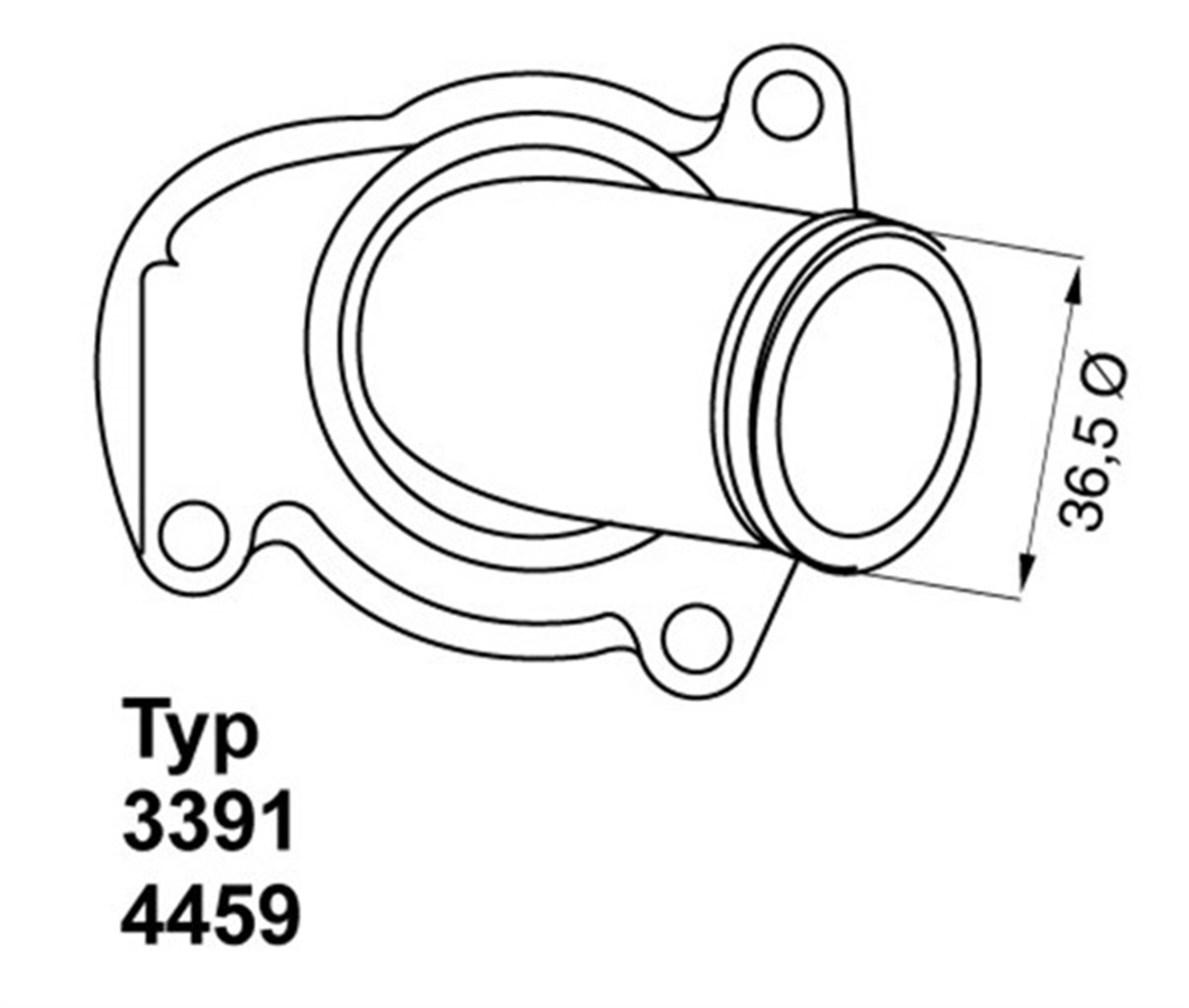 ASTRATERMOSTAT KOMPLE ASTRA F-G-H-CORSA B-C-D-COMBO-TIGRA TWİNPORT-1.2 16V-1.2- 1.4 92C WAHLER 4459.00.92DWAHLERWAHLER 4459.00.92D
