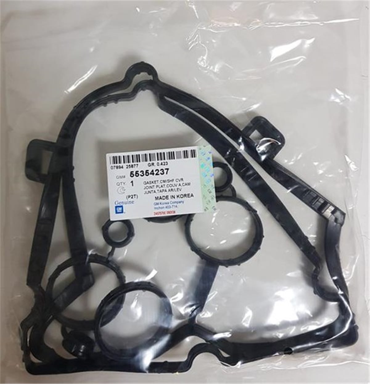 ASTRAÜST KAPAK CONTASI KORE GM ORJ ASTRA H-ASTRA J-VECTRA C-INSIGNIA-CRUZE 1.6-1.8 Z16-18 XER-LET-LER OEK 55354237OEKOEK 55354237