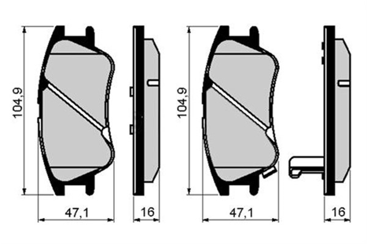 ATOSÖN BALATA ATOS 1.0 İ 01 ABS LI ATOS PRIME 1.0 İ 01 ATOS PRIME 1.1 03 MARELLI 323700014900MARELLIMARELLI 323700014900