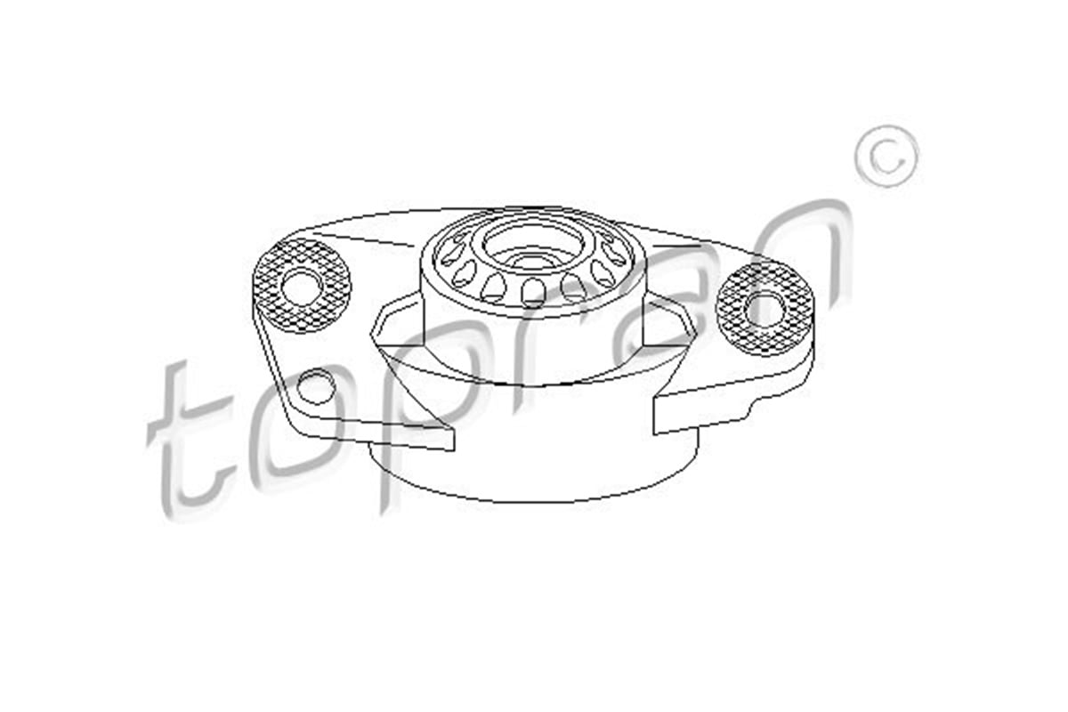 AUDIAMORTİSÖR TAKOZ BRAKETİ GOLF VI-PASSAT-TIGUAN-TOURAN-OCTAVIA-SUPER B-AUDI TT TOPRAN 110148755TOPRANTOPRAN 110148755