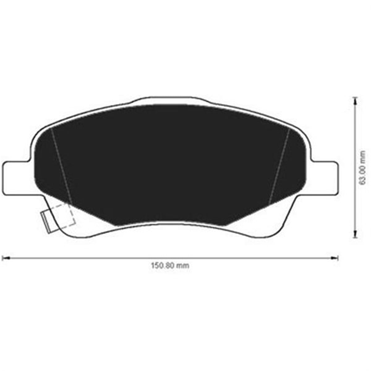 AVENSISÖN BALATA AVENSIS 1.8-2.0-2.0D-4D 2.4 03-08 COROLLA VERSO 1.6-1.8- 2.0 2.2D-4D 04-09 MARELLI 323700006800MARELLIMARELLI 323700006800