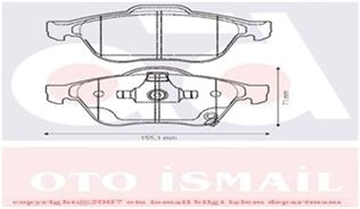 AVENSISÖN BALATA AVENSIS 1.8 VVTI- 2.0D-4D 07-2001-02-2003 AVENSIS 2.0 VVTI 00-09 15 LİK TRW GDB3335TRWTRW GDB3335