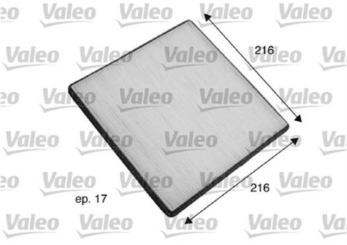 AVENSISPOLEN FİLTRESİ AVENSIS VERSO-YARIS 04-99 VALEO 698796VALEOVALEO 698796