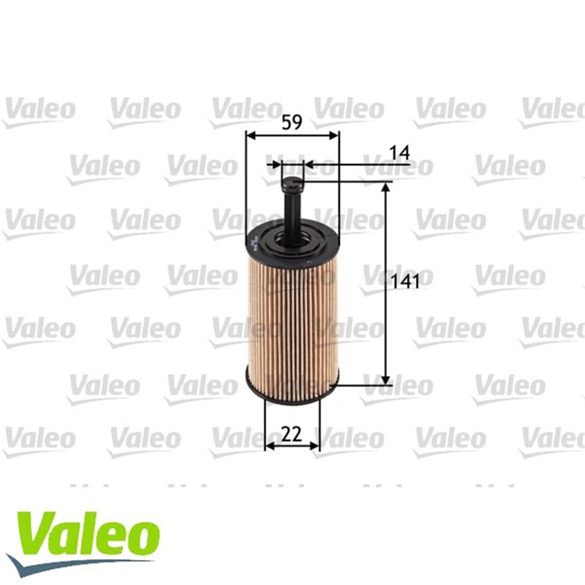 BERLINGO1457429193 YAĞ FİLTRESİ PARTNER-BERLINGO 96- -P106 97- -P206 98- -P306 93-01 -P307- C3 VALEO 586509VALEOVALEO 586509