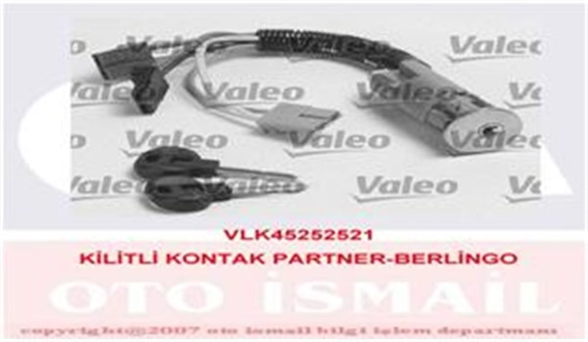 BERLINGOKİLİTLİ KONTAK PARTNER-BERLINGO VALEO 252521VALEOVALEO 252521