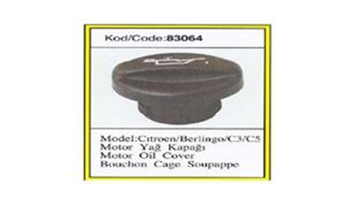 BERLINGOMOTOR YAĞ KAPAĞI BERLINGO-C3 RENOR 83064RENORRENOR 83064