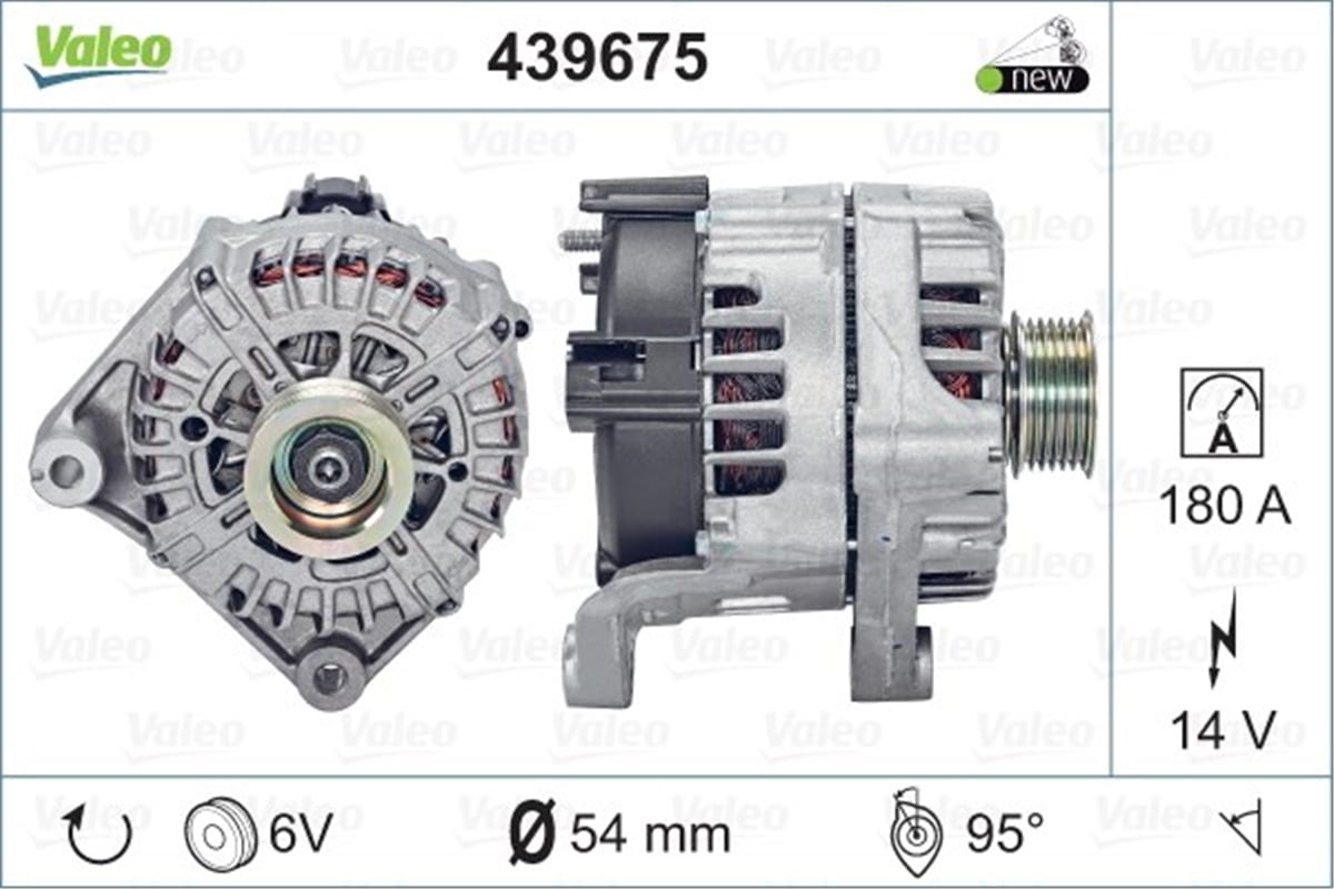 BMWALTERNATÖR BMW FG18S014 VALEO 439675VALEOVALEO 439675
