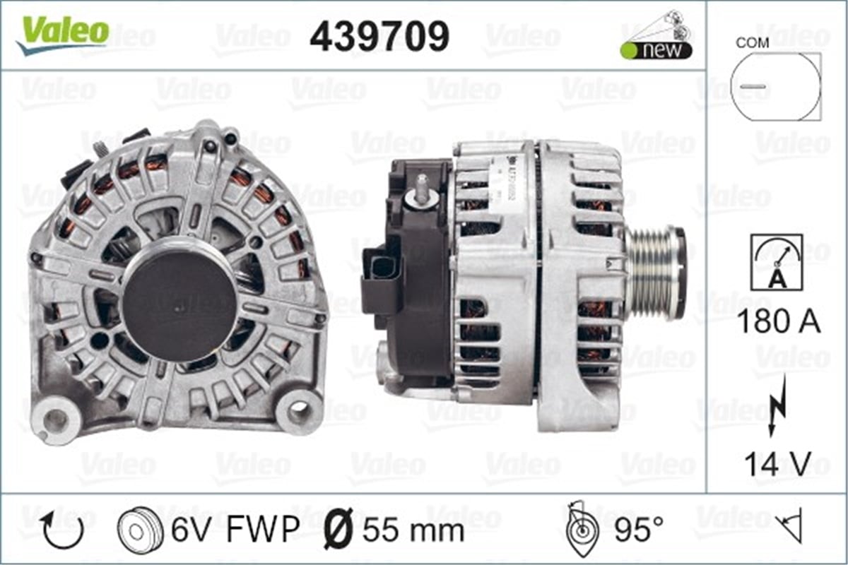 BMWALTERNATÖR BMW VALEO 439709VALEOVALEO 439709