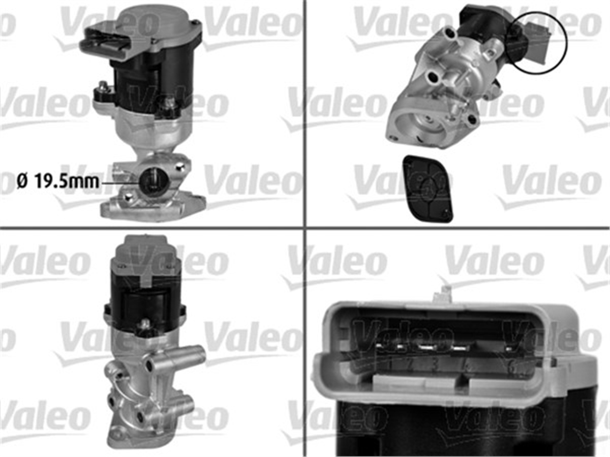 BMWEGR VALFİ SAĞ LR010125 BMW RANGE ROVER SPORT DISCOVERY III 05-10 2.7 TD VALEO VAL 700411VALEOVALEO 700411