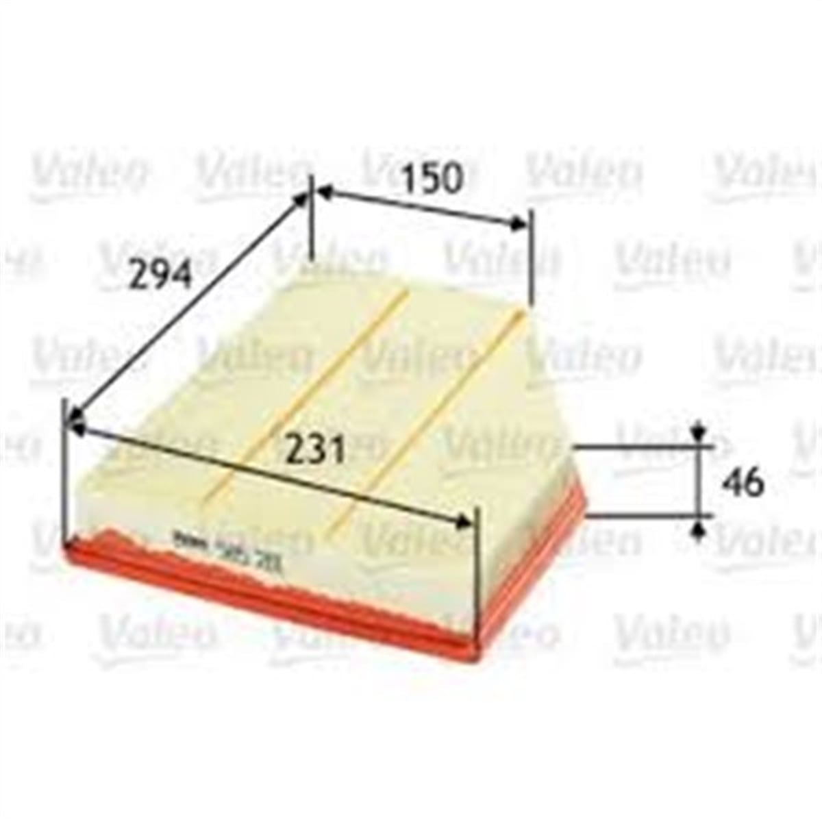 BMWHAVA FİLTRESİ BMW SERIE 5 VALEO 585489VALEOVALEO 585489